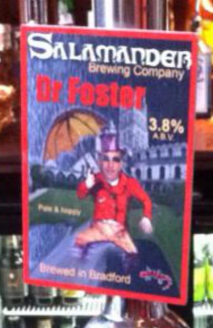 Dr Foster 3.8%, Salamander Brewing Company, England