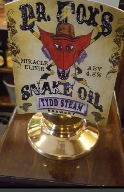 Dr Fox's Snake Oil 4.8%, Tydd Steam Brewery, England