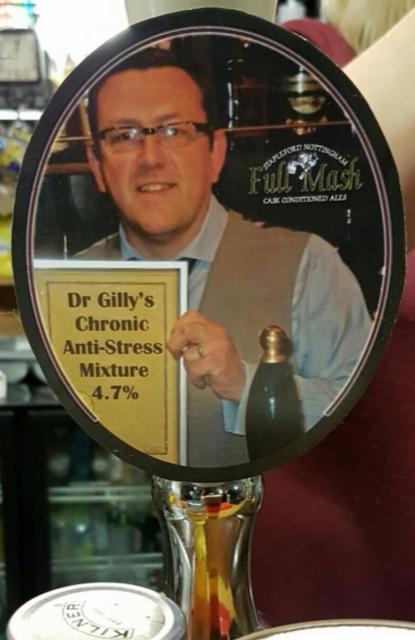 Dr Gilly's Anti Stress Mixture 4.7%, Full Mash Brewery, England