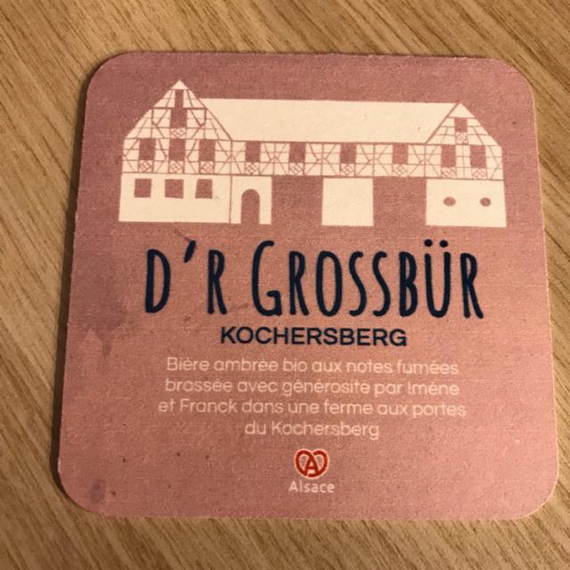 D'R Grossbür 5.5%, Brasserie La Mercière, France