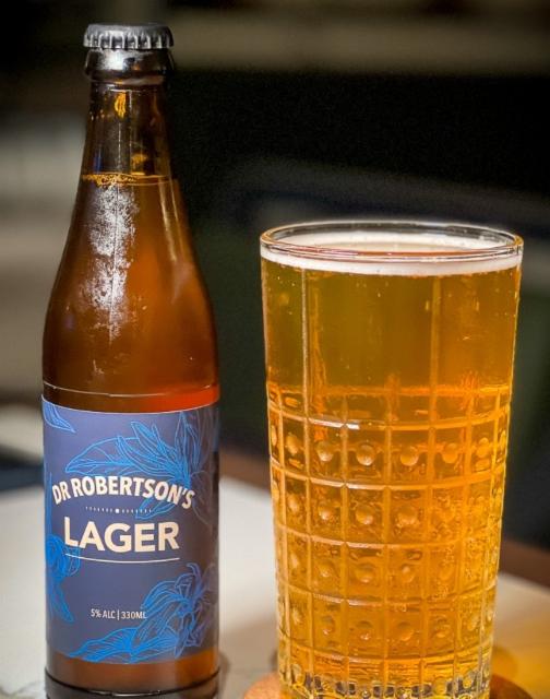 Dr Robertson's lager 5.0%, RedDot Brewhouse, Singapore