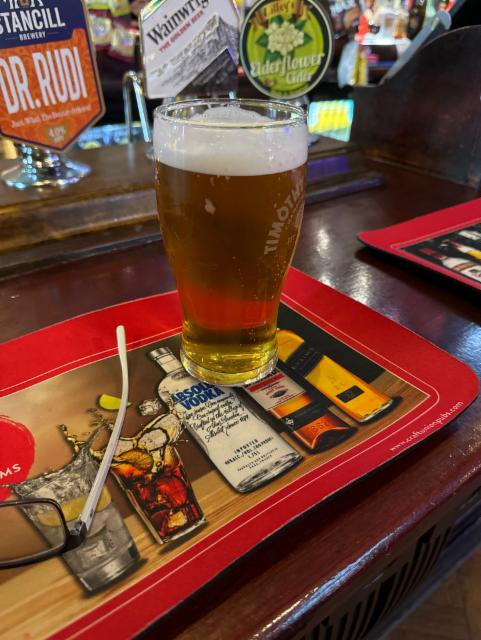 DR RUDI 4.0%, Stancill Brewery, England