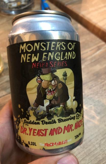 Dr. Yeast and Mr. Haze 7.0%, Sudden Death Brewing Co., Germany