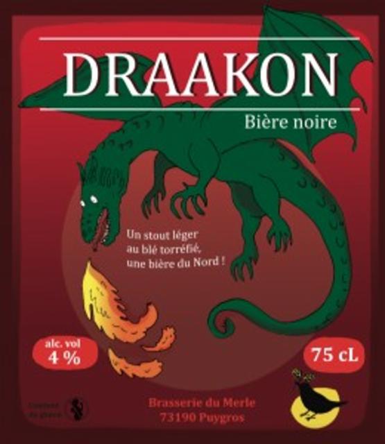 Draakon 4.0%, La Brasserie Du Merle, France