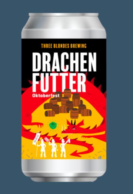 Drachenfutter 5.0%, Three Blondes Brewing Company, United States