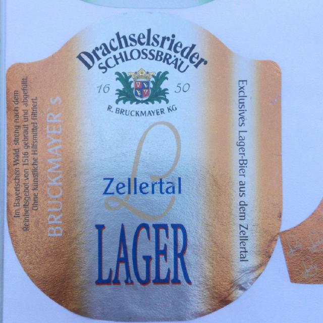 Zellertal Lager 4.8%, Drachselsrieder Schlossbräu, Germany