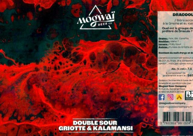 Dracoola 7.5%, Mogwaï Beer Company, France