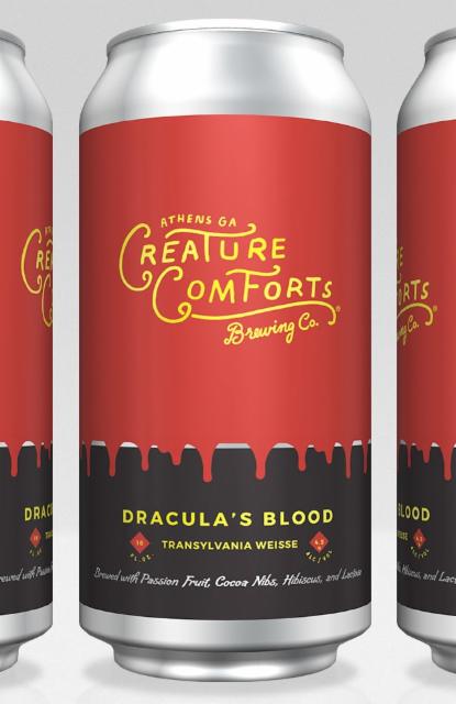 Dracula's blood 6.0%, Creature Comforts Brewing Company, United States