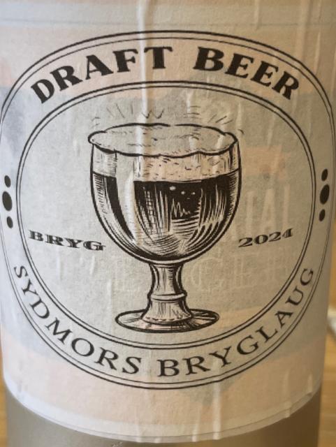 Draft Beer - Bryg 2024 4.9%, SydMors Bryglaug, Denmark