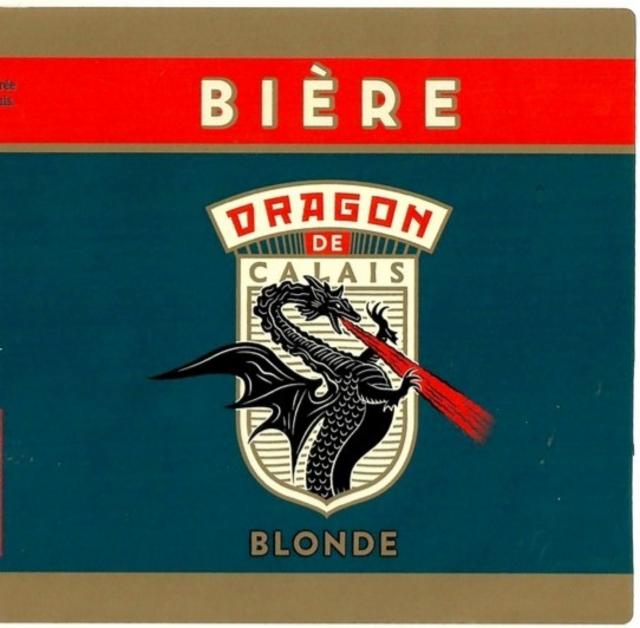 Dragon De Calais Blonde 6.0%, Brasserie Du Pays Flamand, France