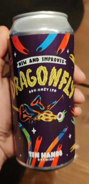 dragonfly new and improved 6.6%, Ten Hands Brewing, Sweden