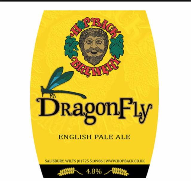 Dragonfly 4.8%, Hop Back Brewery, England