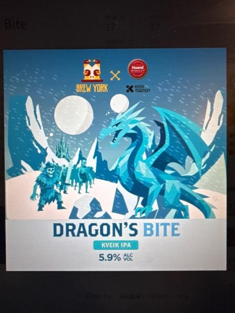 Dragon's Bite 5.9%, Brew York, England