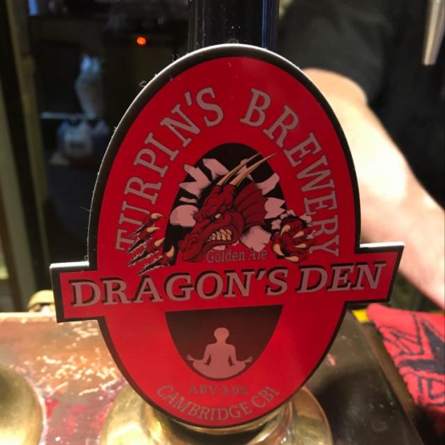 Dragon's Den 3.9%, Turpin's Brewery, England