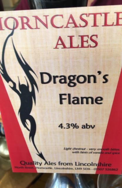 Dragon's Flame 4.3%, Horncastle Ales, England