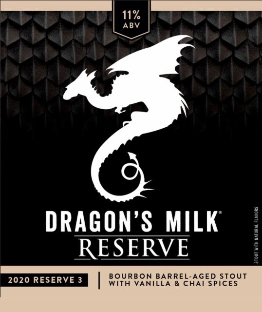 Dragon's Milk Reserve: 3/2020 11.0%, New Holland Brewing Company, United States