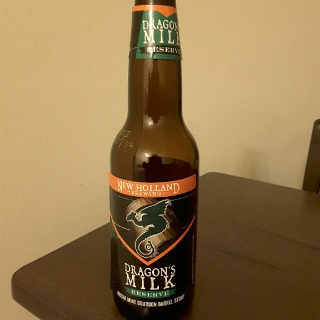 Dragon's Milk Reserve: Mocha Mint 11.0%, New Holland Brewing Company, United States