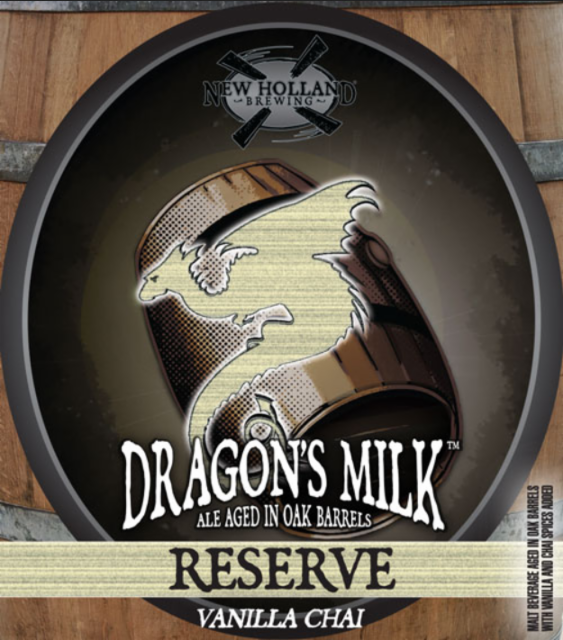 Dragon's Milk Reserve: Vanilla Chai 11.0%, New Holland Brewing Company, United States