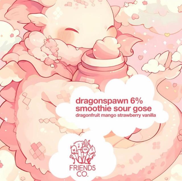 Dragonspawn Smoothie 6.0%, Friends Company, Sweden