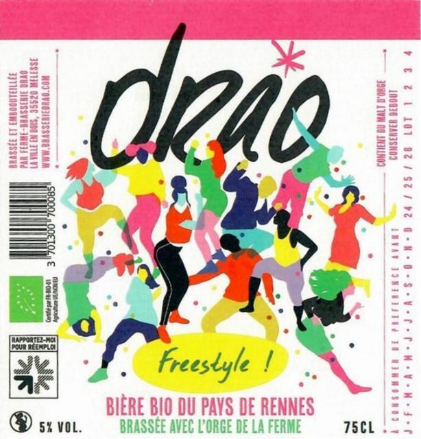 Drao Freestyle 5.0%, Ferme Brasserie Drao, France