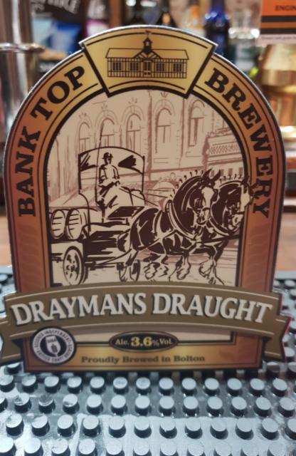 Drayman's Draught 3.6%, Bank Top Brewery, England