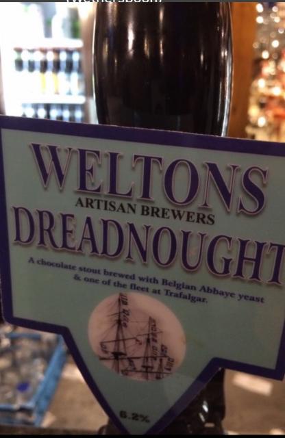 Dreadnought 6.2%, Weltons Brewery Ltd, England