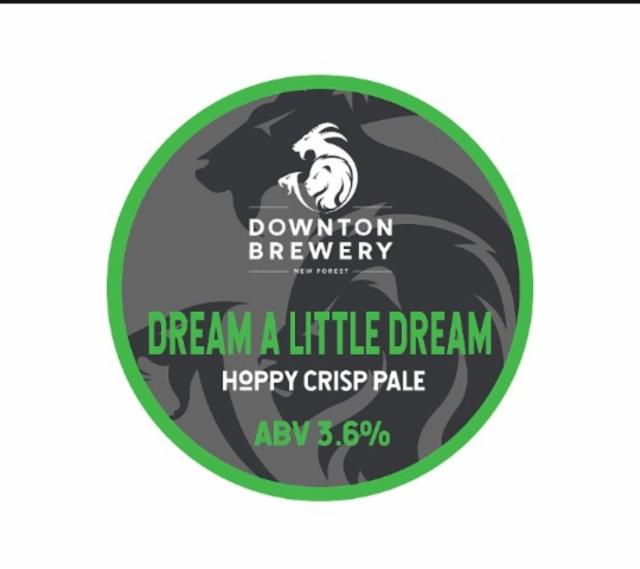 dream a little dream 3.6%, Downton Brewery, England