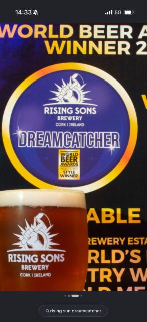 Dreamcatcher 4.4%, Rising Sons Brewery, Ireland