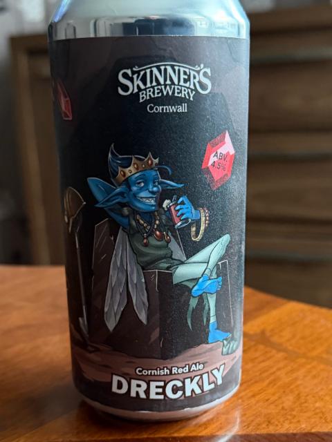 Dreckly 4.5%, Skinner's Brewery, England