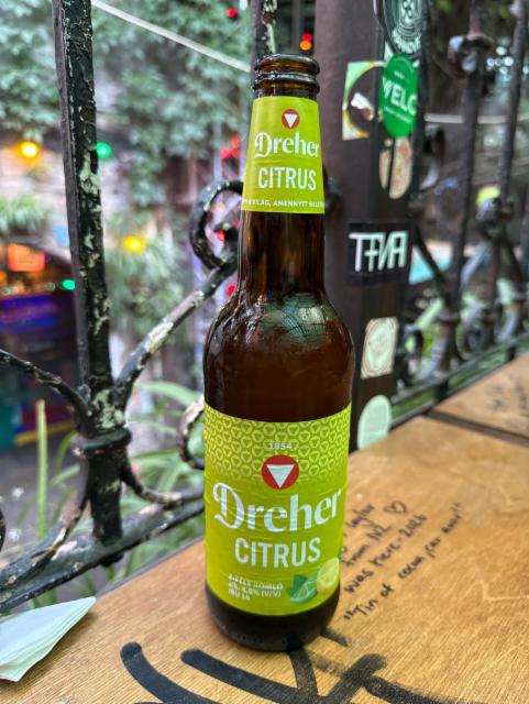 Dreher Citrus 4.0%, Dreher Sörgyárak (Asahi), Hungary