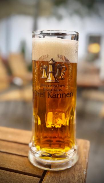 Drei Kannen Bier, Brauerei Gold Ochsen