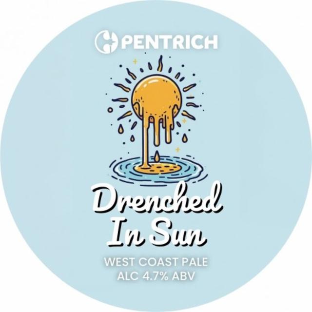 Drenched In Sun 4.7%, Pentrich Brewing, England