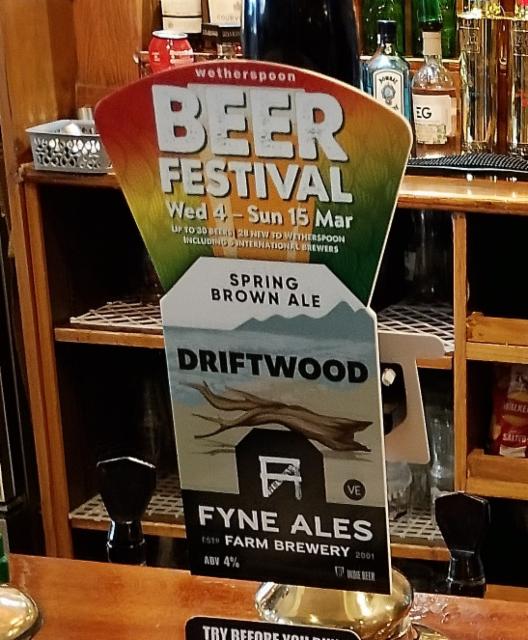 Driftwood, Fyne Ales