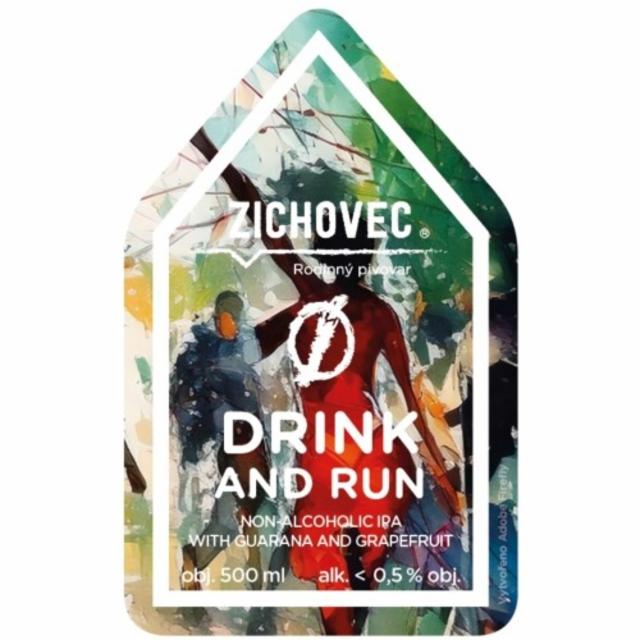 Drink and Run Ø 0.5%, Rodinný Pivovar Zichovec, Czech Republic