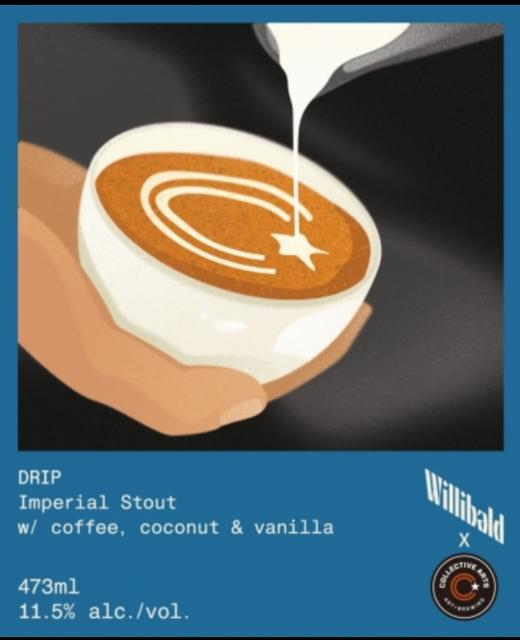 Drip 11.5%, Willibald Farm Brewery, Canada