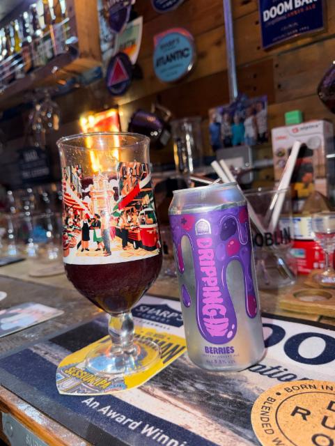 Dripping in berries 5.5%, Vault City Brewing, Scotland