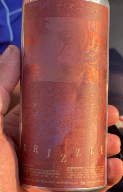 Drizzle 6.0%, The Veil Brewing Co., United States