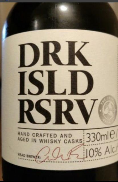 Drk Isld Rsrv 10.0%, The Orkney Brewery (Sinclair Breweries), Scotland