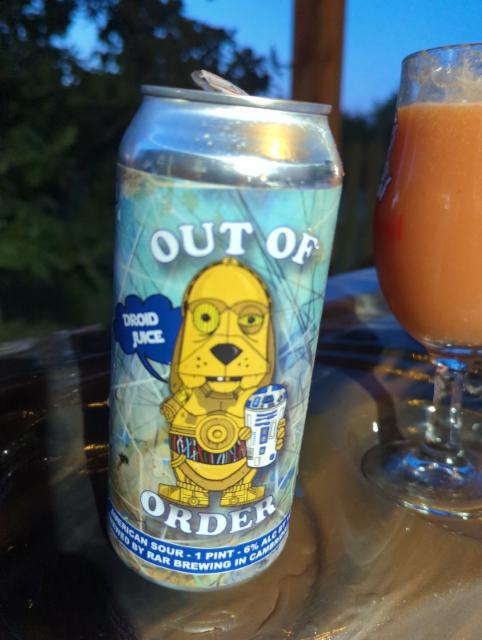 Out of Order: Droid Juice 6.0%, RAR Brewing, United States