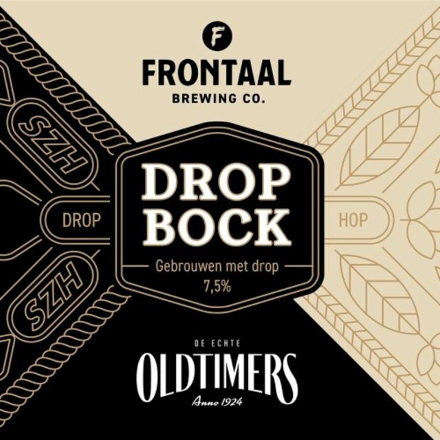 Drop Bock 7.5%, Brouwerij Frontaal, Netherlands