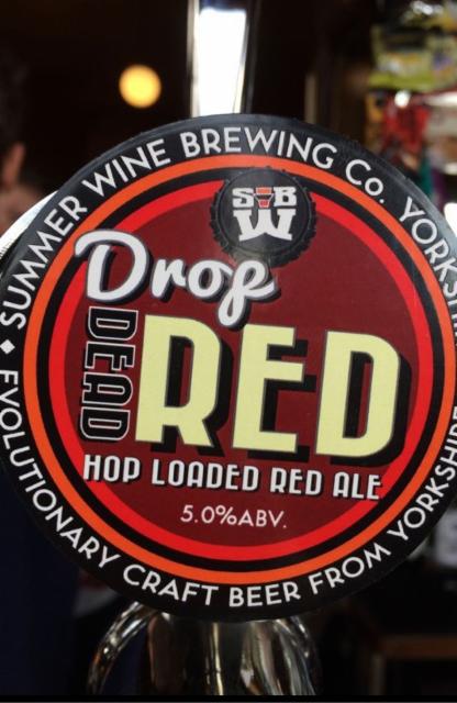 Drop Dead Red 5.0%, Summer Wine Brewery, England