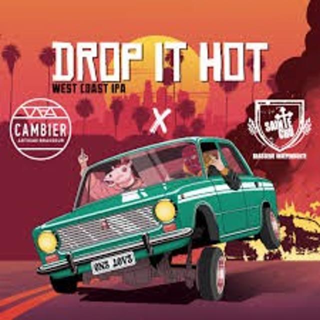 Drop it hot X Cambier 7.5%, Brasserie Sainte Cru, France