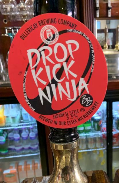 Drop Kick Ninja 5.5%, Billericay Brewing Company, England