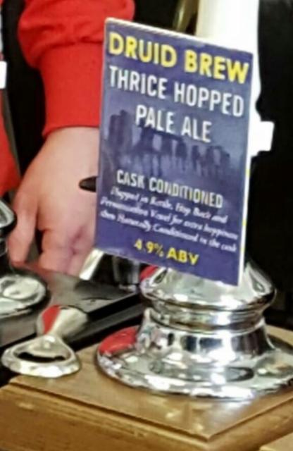 Druid Brew Thrice Hopped Pale Ale 4.9%, Southwark Brewing, England