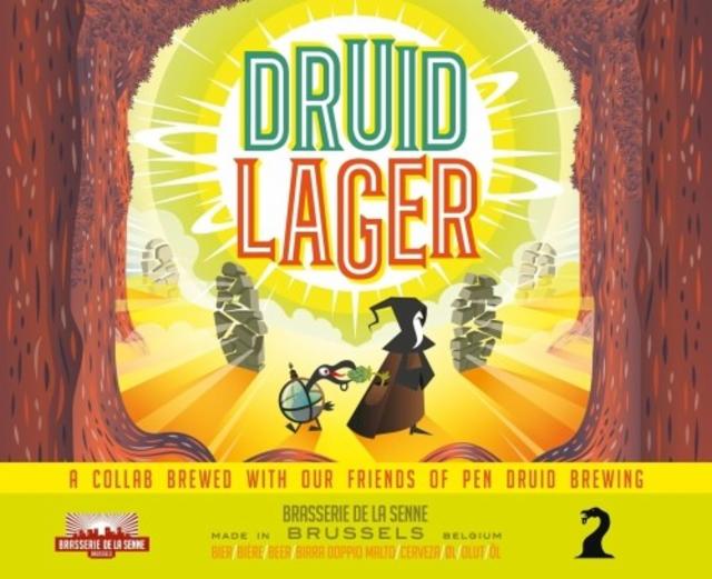 Druid Lager 2.6%, Brasserie De La Senne, Belgium