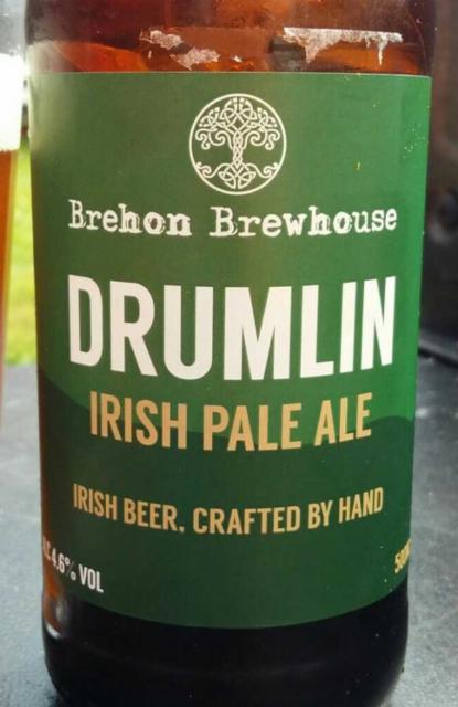 Drumlin Irish Pale Ale 4.6%, Brehon Brewhouse, Ireland