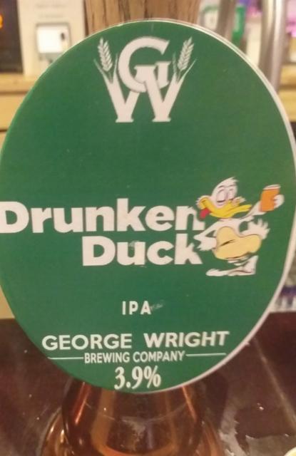 Drunken Duck 3.9%, George Wright Brewing Company, England