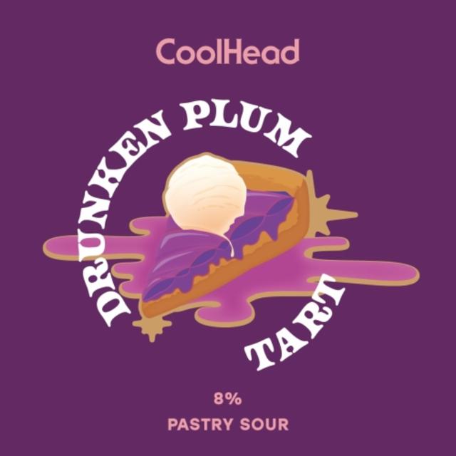 Drunken Plum Tart 8.0%, CoolHead Brew, Finland