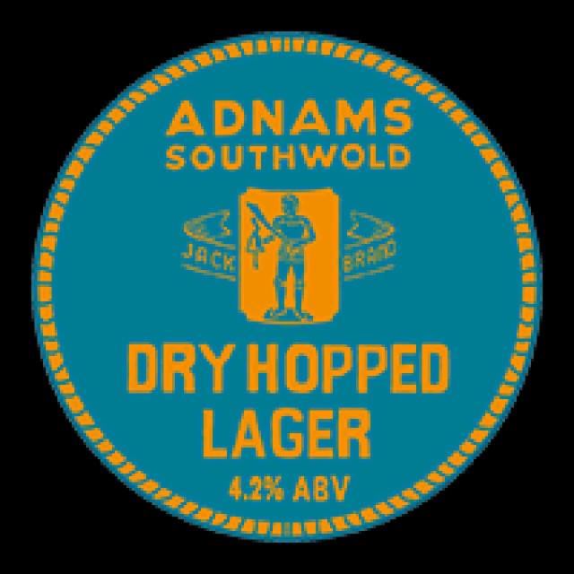 Jack Brand Dry Hopped Lager 4.2%, Adnams, England