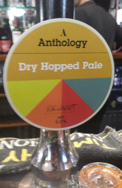 Dry Hopped Pale - Ekuanot 5.0%, Anthology Brewing Company, England